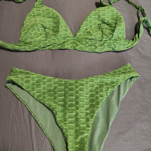 Bikini new, size M-L, green