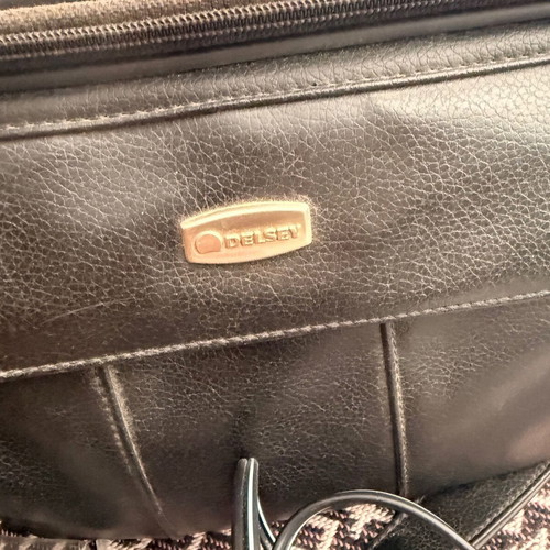 Sony Retro Camera used with leather Delsey bag