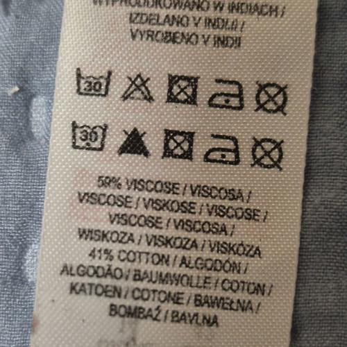 Primark women's casual shirt XL, off-white, oversized
