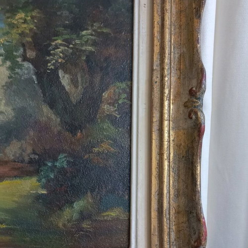 Oil painting used like new, dimensions 54 x 42