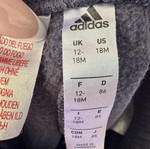 Adidas baby boy track pants used 12-18 months