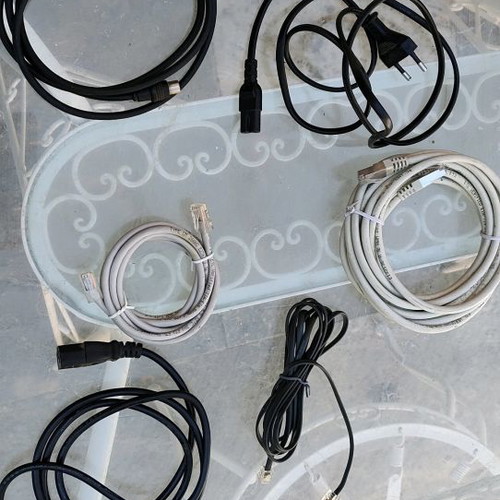Various cables new, Scart, HDMI, jack, ethernet, mini USB