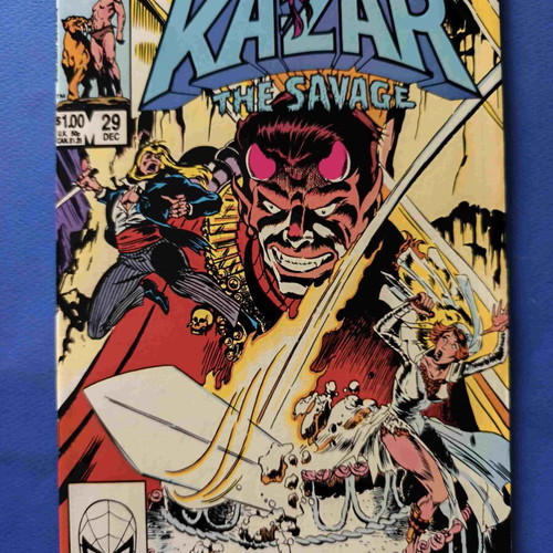 Kazar Ka-zar the Savage 29 used comic in English