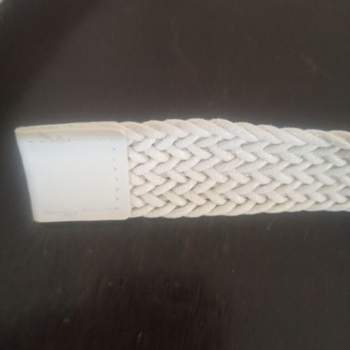 Women's belts used, pack of 3, size 80, black and white