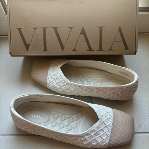 VIVAIA Margot Ballerinas size 39.5 beige like new