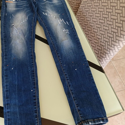 Dsquared2 Jeans size XS like new, blue, ripped style