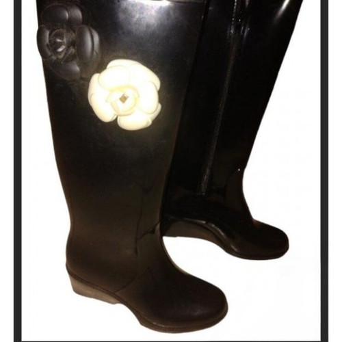 Sakura women's boots new, platform sabo style, black, size 36