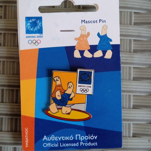 Olympic pins 2004 pack of 12 authentic in excellent condition