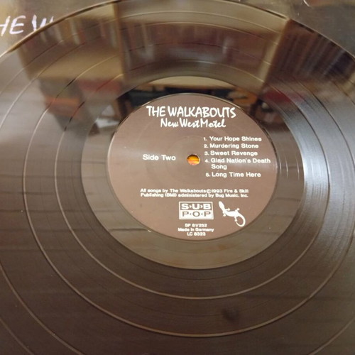 The Walkabouts New West Motel double vinyl 1993 used, rock
