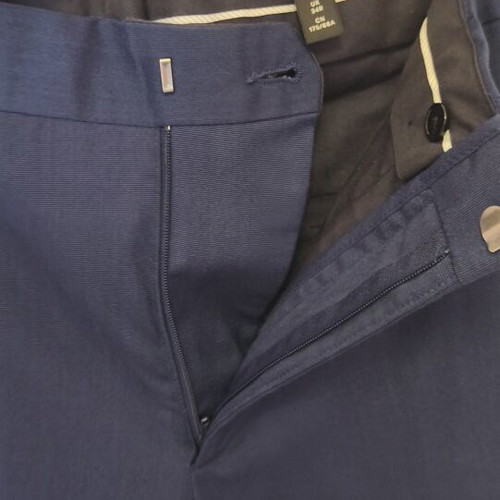 H&M men's suit pants blue medium size like new