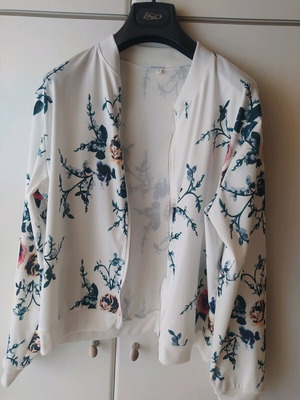 Women's thin summer jacket used, multicolored