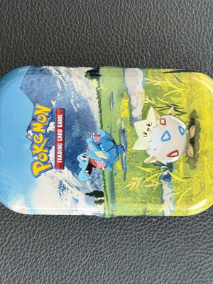 Togepi Pokemon tin, empty