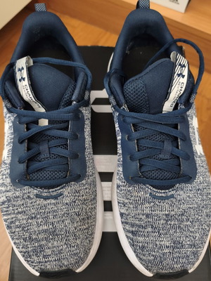 Under Armour casual shoes like new, blue, size 42