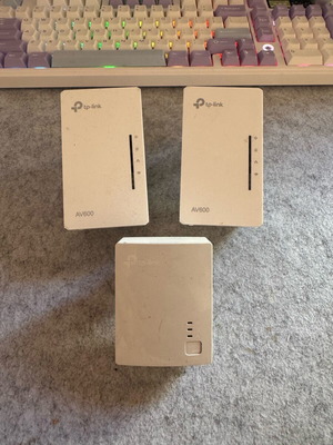 TP-Link AV600 WPA4220T Wi-Fi κιτ Powerline, 3 τεμαχίων