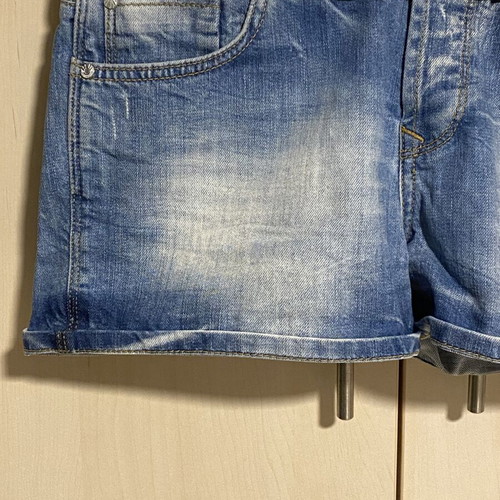 Bershka Denim Shorts like new, size M 38 10, blue