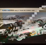 FORD SIERRA RS COSWORTH RALLY TOUR DE CORSE 1988  AUTO ART 1/18