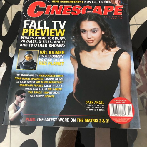 Cinescape UK October 2000 Magazine like new