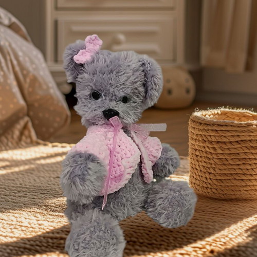 Handmade puppy new with movable head and legs