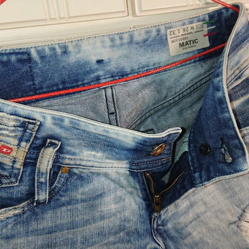 Diesel no26 jeans pants like new, blue for girls