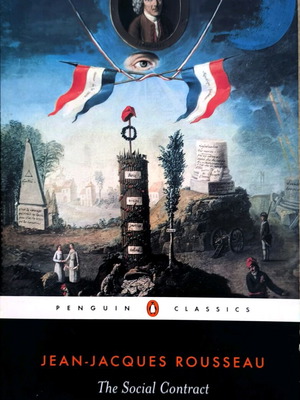 The Social Contract by Jean-Jacques Rousseau like new, Penguin Classics