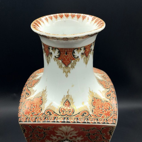 AK Kaiser Siam vintage porcelain vase, 39.5 cm