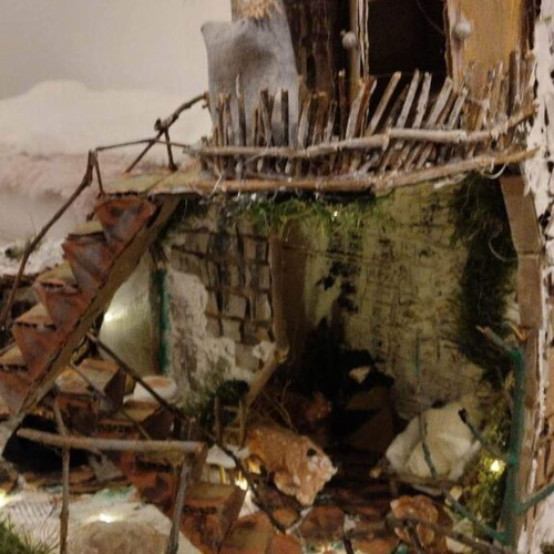 Large Nativity Scene like new DIY
