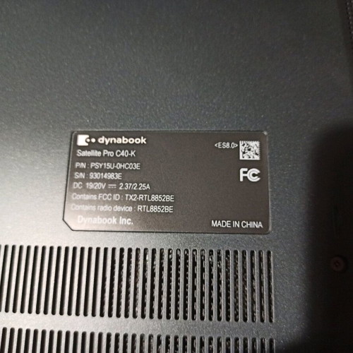 Dynabook Satellite Pro 14" laptop like new, Intel Celeron, 4GB RAM, 128GB SSD