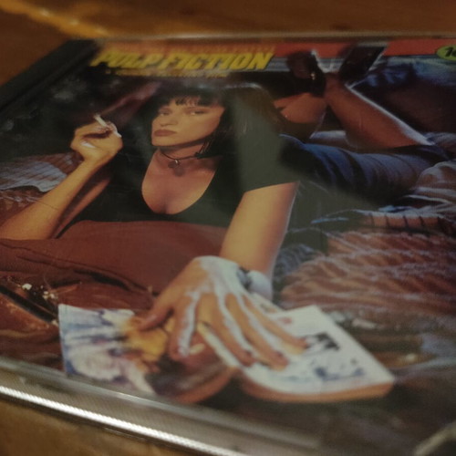 Pulp Fiction soundtrack CD like new, rock genre