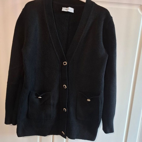 BSB Black Cardigan with Buttons new, size L