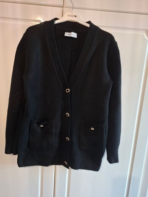 BSB Black Cardigan with Buttons new, size L