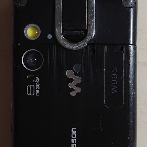 Sony Ericsson W995 used, for parts or repair without battery