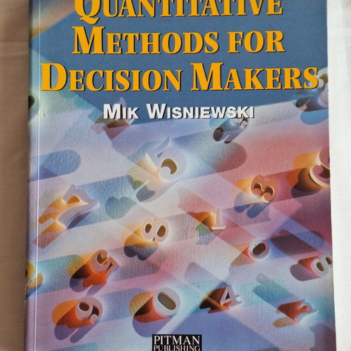 Operations Management & Quantitative Methods business books set