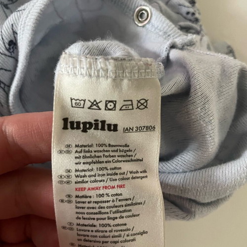 Lupilu bodysuit for 6-12 months like new