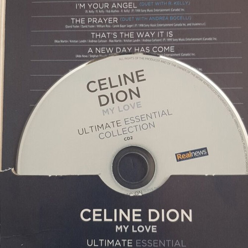 Celine Dion My Love 2 CDs new, pop collection