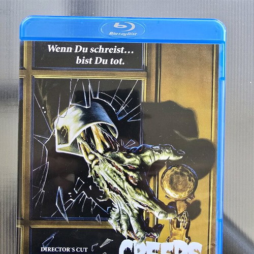 Night Of The Creeps Blu-Ray like new with English subtitles, comedy horror
