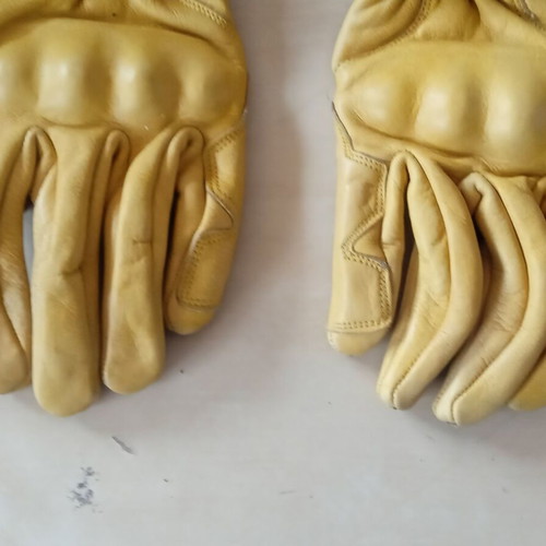 Spirit Motors Leather Motorcycle Gloves No 9 L used