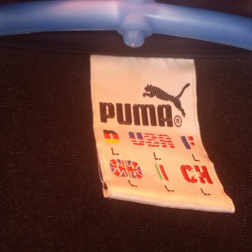 PAOK Puma jacket used, size L, black