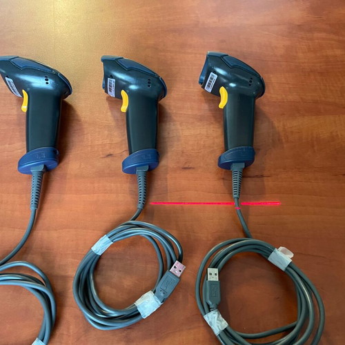 SC-2013 Barcode Scanner handheld wired used, 1D barcode reader
