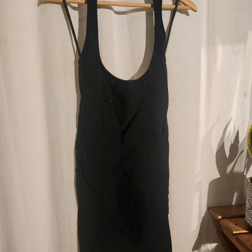 Backless dress like new, black, size XS