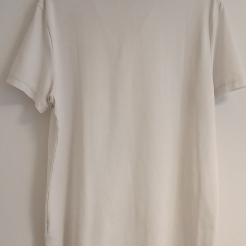 H&M Men's Polo White Slim Fit Cool Max L New