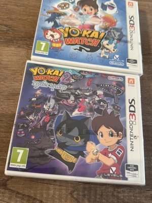 Yo Kai Watch 1 και 2 Psychic Specters Nintendo 3DS καινούργια