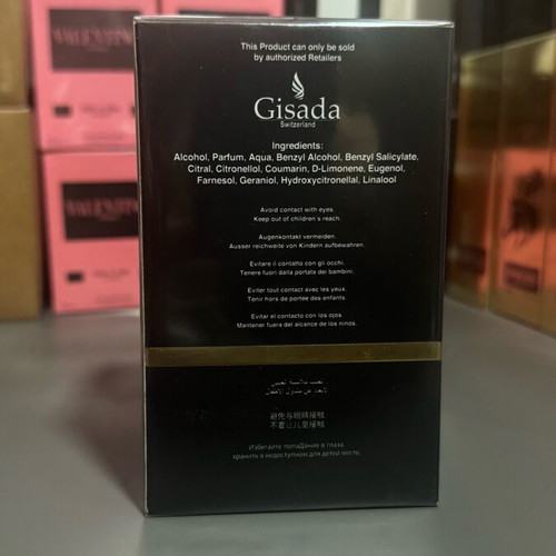 Ambassador for Men Gisada 100 ml New Authentic Perfume