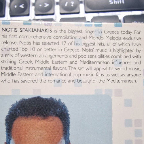 Notis Sfakianakis Best of CD new, laiko