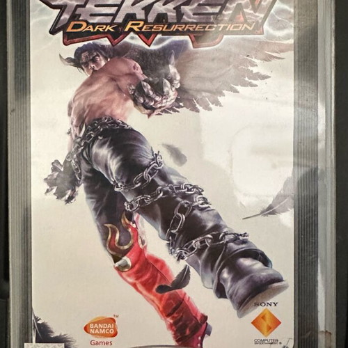 Tekken Dark Resurrection PSP used with case and booklet