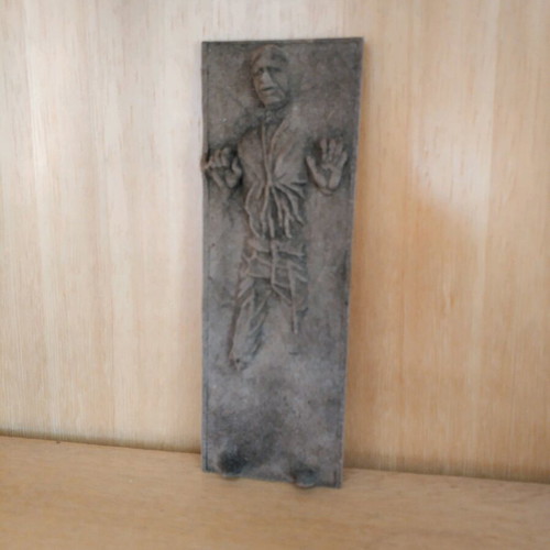 Star Wars wooden decorative Hans Solo like new