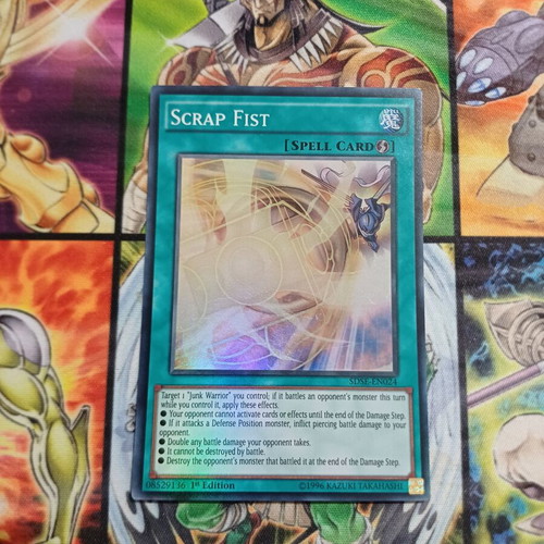 Scrap Fist SDSE Super Rare card like new