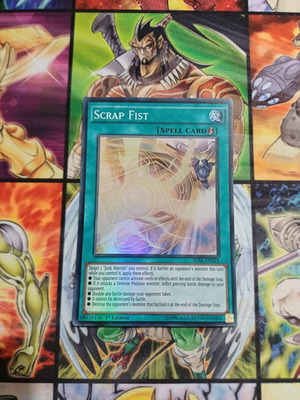 Scrap Fist SDSE Super Rare card like new