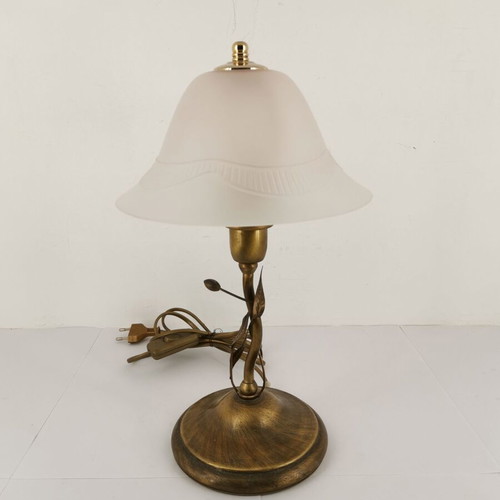 Table lamp used, 1990s vintage bedside light
