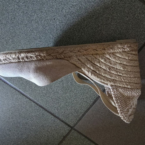 Castañer espadrilles used, beige, size 41, Carina 6 002