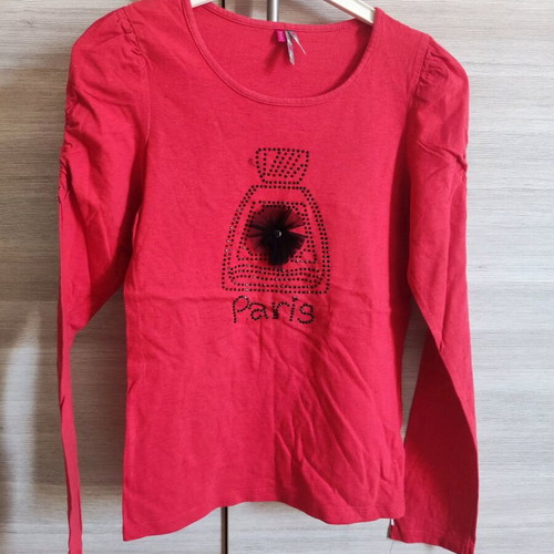 Orchestra long sleeve shirt like new, for 10-11 years, red